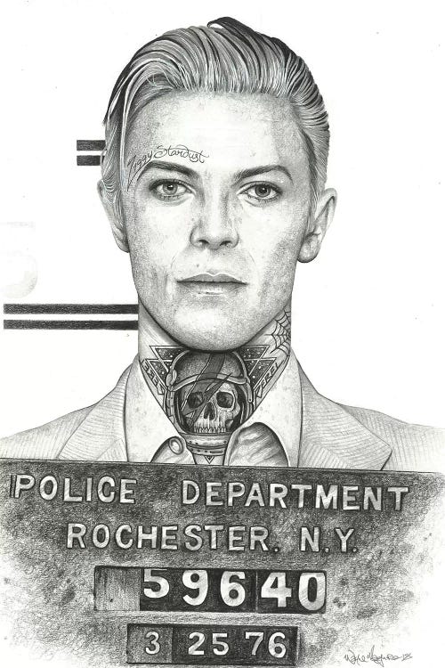 Mugshot Bowie