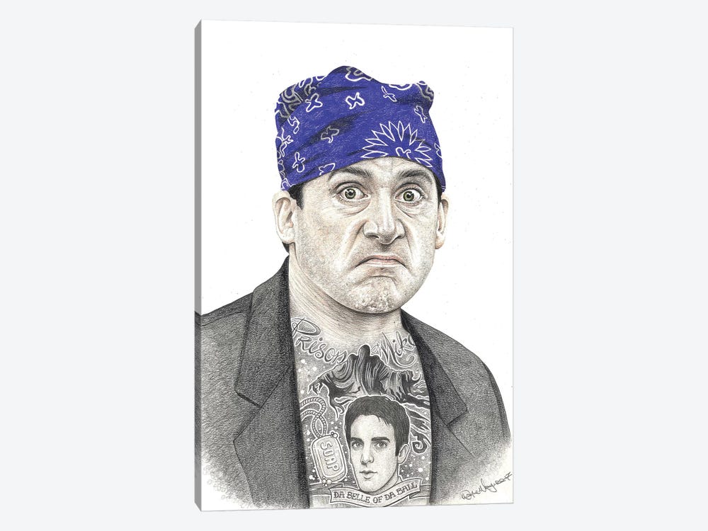Prison Mike by Inked Ikons 1-piece Canvas Wall Art