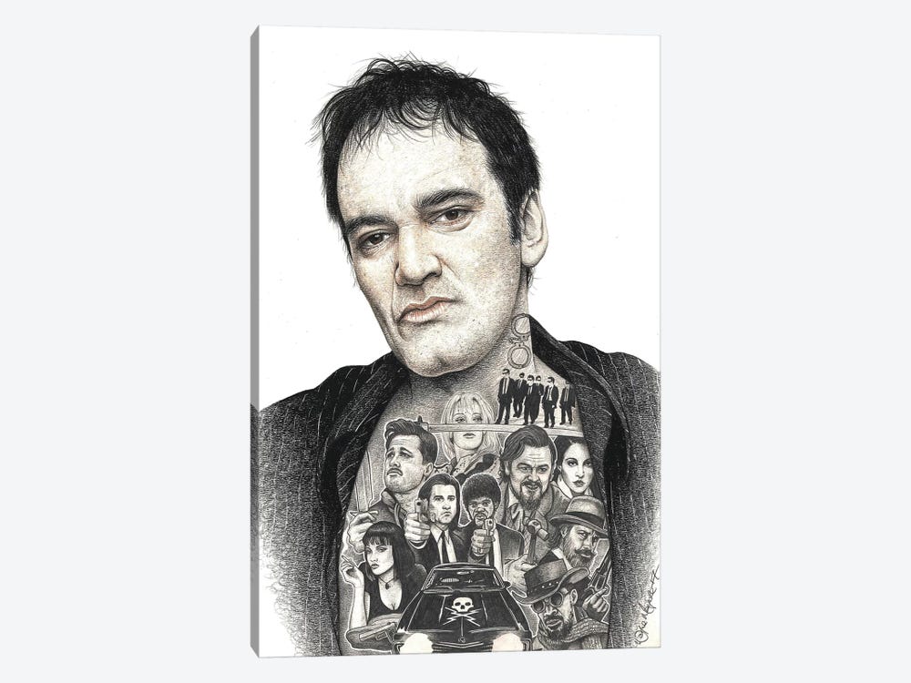 Tarantino by Inked Ikons 1-piece Canvas Artwork