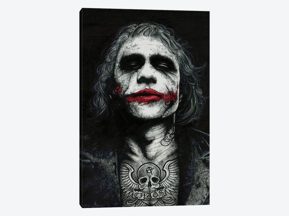 The Joker by Inked Ikons 1-piece Canvas Print