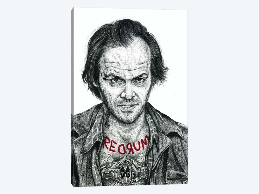 The Shining by Inked Ikons 1-piece Canvas Artwork