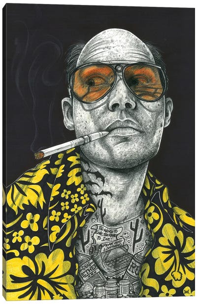 Fear And Loathing Canvas Art Print - Fear and Loathing in Las Vegas