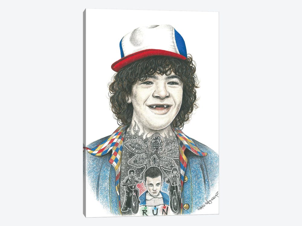 Dustin by Inked Ikons 1-piece Canvas Art