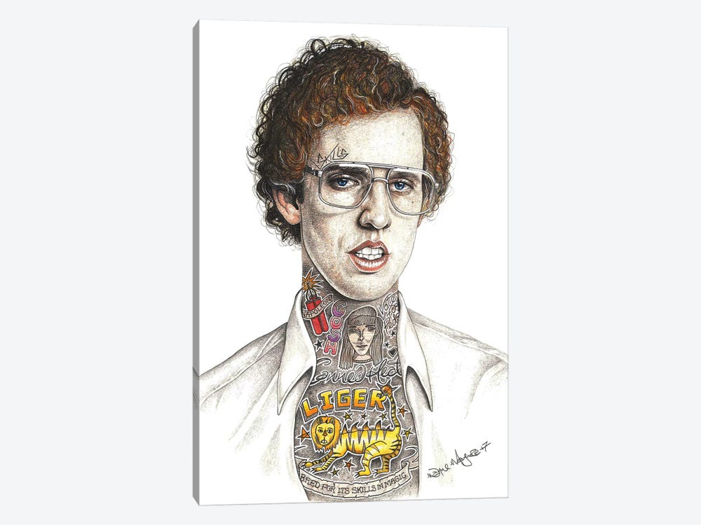 Napoleon Dynamite by Inked Ikons 1-piece Canvas Print