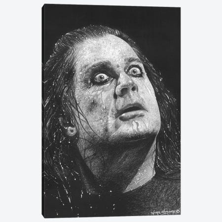 Ozzy Canvas Print #IIK72} by Inked Ikons Canvas Artwork