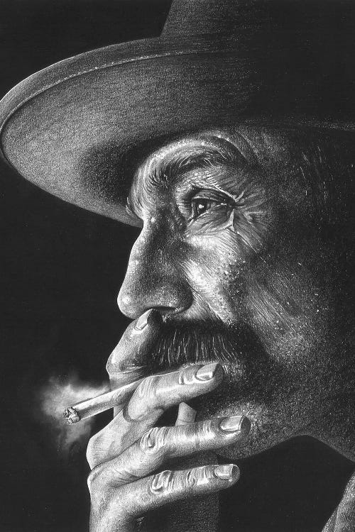 There Will Be Blood by Inked Ikons wall art