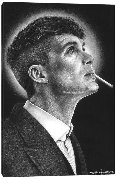Tommy Canvas Art Print - Thomas "Tommy" Shelby