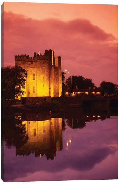Bunratty, County Clare, Ireland; Bunratty Castle Canvas Art Print - Irish Image Collection