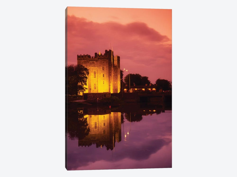 Bunratty, County Clare, Ireland; Bunratty Castle by Irish Image Collection 1-piece Canvas Art Print
