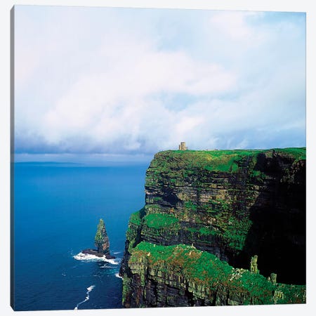 Cliffs Of Moher, Co Clare, Ireland Canvas Print #IIM14} by Irish Image Collection Canvas Art Print