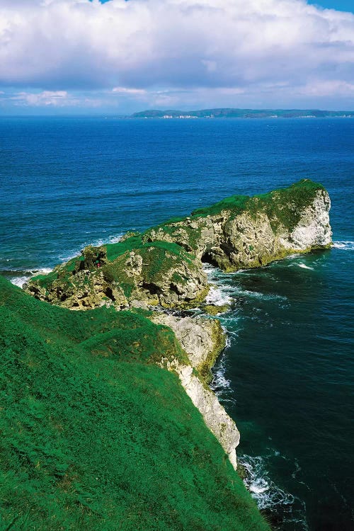 Co Antrim, Kenbane Castle, Rathlin Island Background