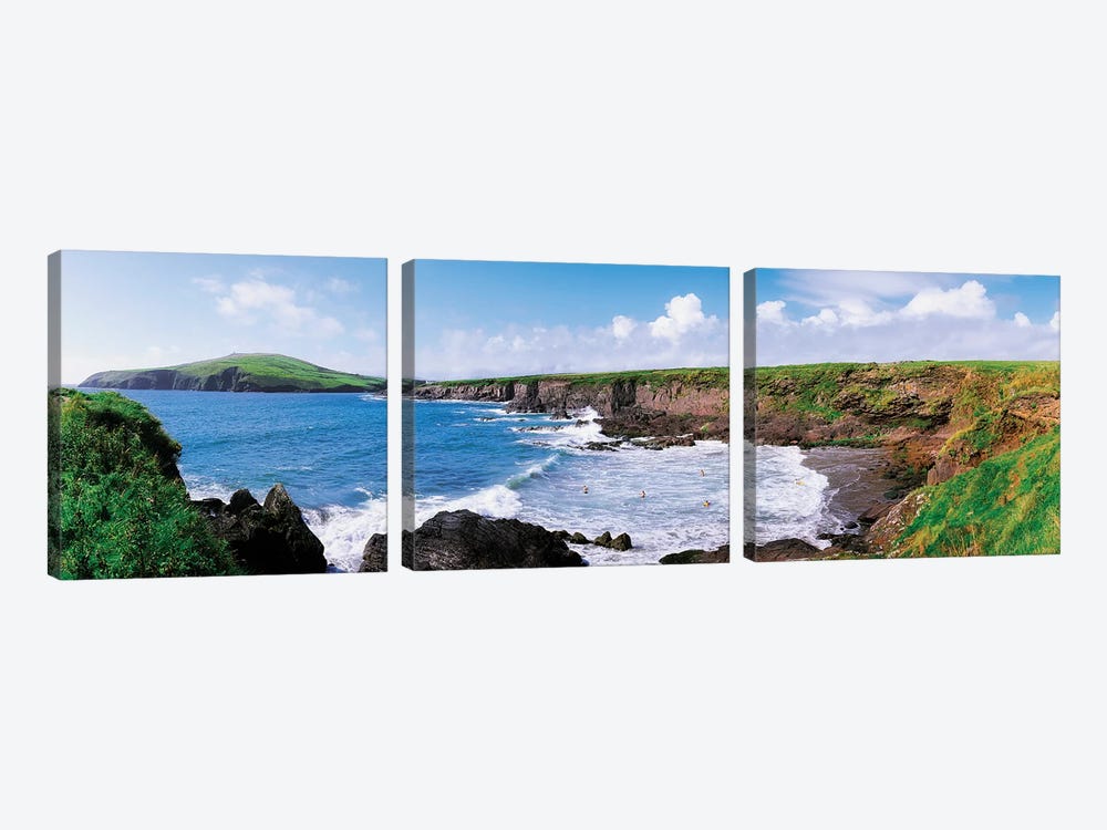 Co Kerry, Dingle, by Irish Image Collection 3-piece Canvas Wall Art