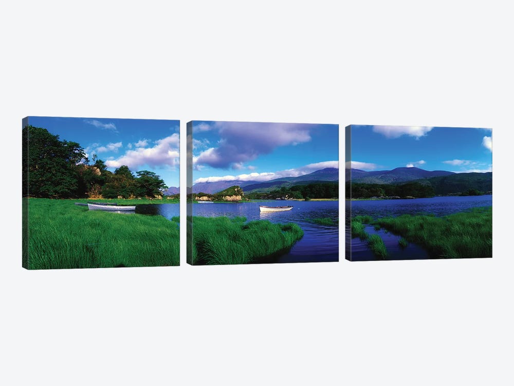 Co Kerry, Killarney-Upr Lake, Carrantuohill & Purple Mtns by Irish Image Collection 3-piece Art Print