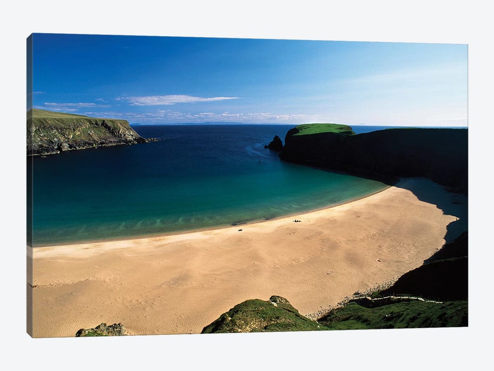 An Tra Ban Beach Near Malin Beg, County Donegal, Ireland by Irish Image Collection 1-piece Canvas Print