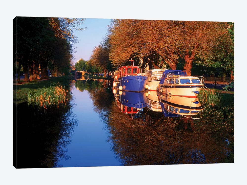 Dublin, Grand Canal, by Irish Image Collection 1-piece Art Print
