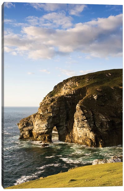 Dunfanaghy, County Donegal, Ireland; Coastal Sea Stack And Seascape Canvas Art Print - Ireland Art