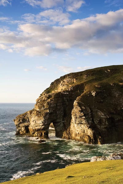 Coastal Sea Stack And Seascape; Dunfanaghy, County Donegal, Ireland
