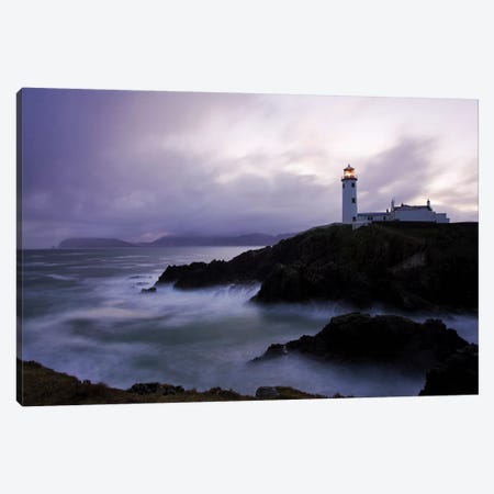 Fanad Head, County Donegal, Ireland; Lighthouse And Seascape Canvas Print #IIM43} by Irish Image Collection Canvas Print