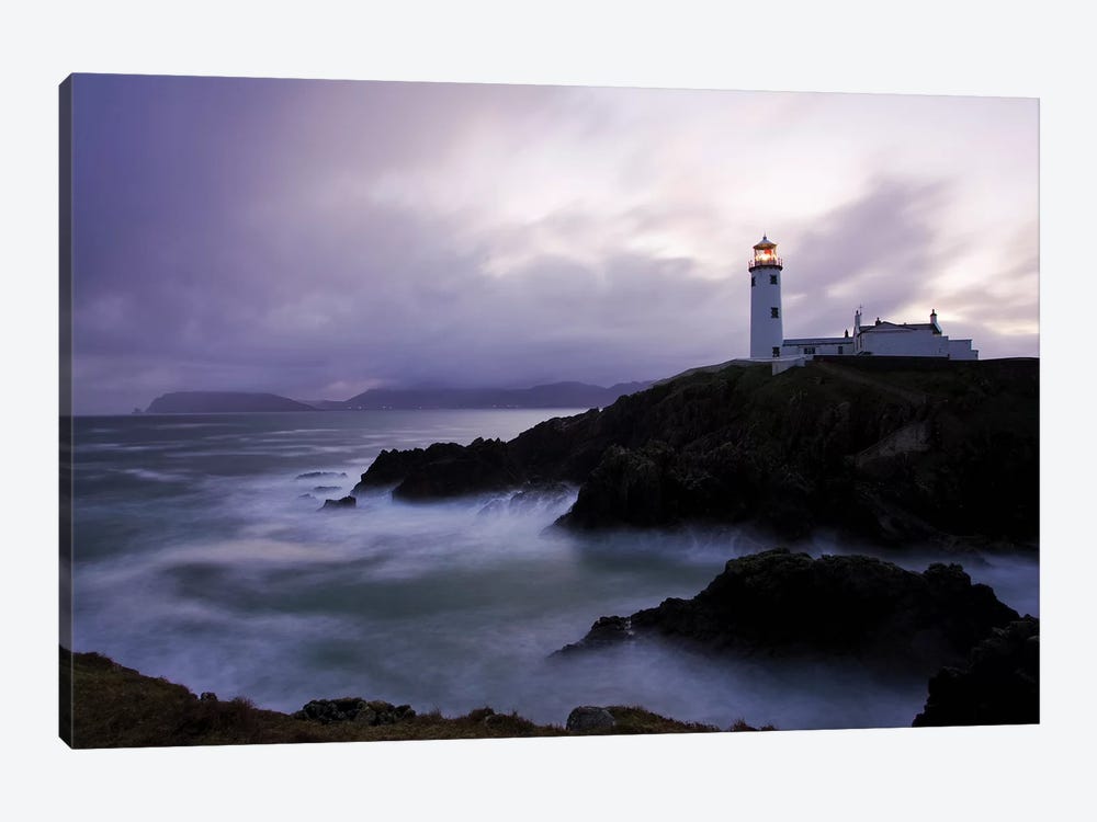 Fanad Head, County Donegal, Ireland; Lighthouse And Seascape by Irish Image Collection 1-piece Canvas Art