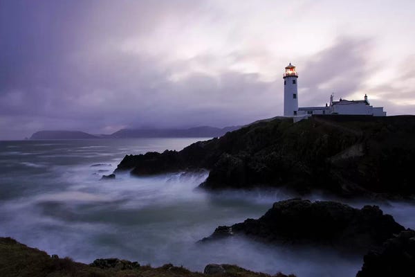 Irish Image Collection: Fanad Head, County Donegal, Ireland; Lighthouse And Seascape by Irish Image Collection
