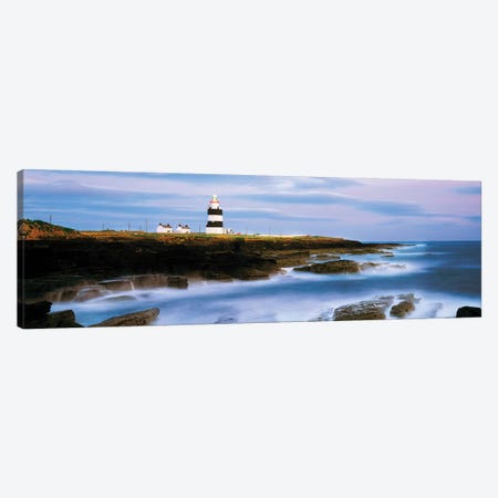 Hook Head Lighthouse, Co Wexford, Ireland, Lighthouse On The Atlantic Canvas Print #IIM55} by Irish Image Collection Canvas Art Print