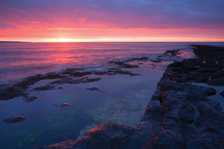 Killala Bay, Co Sligo, Ireland, Bay At Sunset