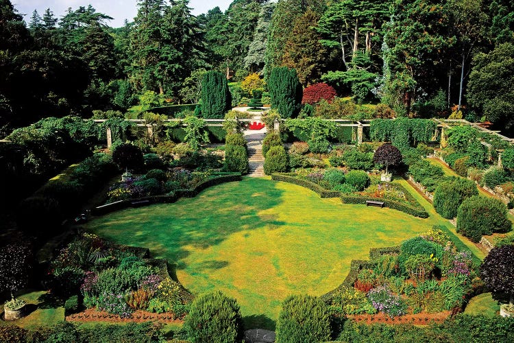 Sunken Garden, Mount Stewart, Ards Peninsula, Co Down, Ireland