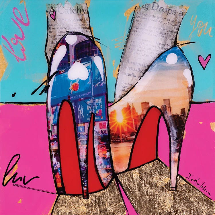City Girl  by Iness Kaplun wall art