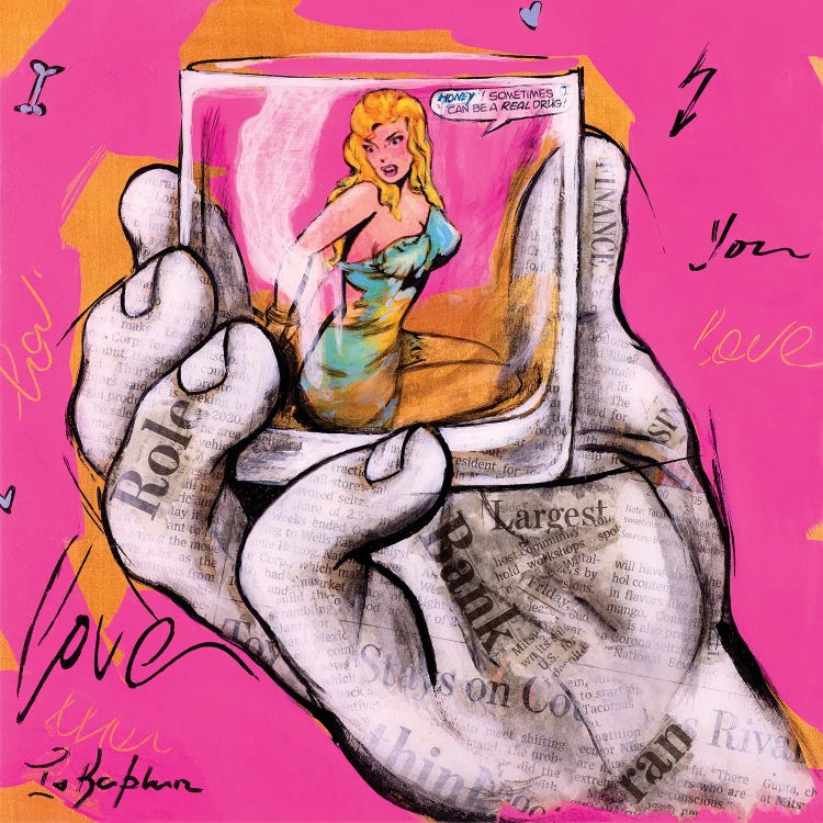 In His Hand by Iness Kaplun wall art