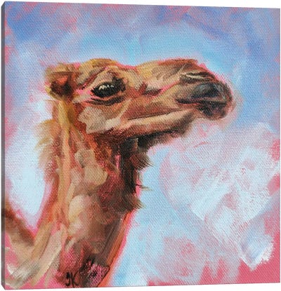 Calmness Canvas Art Print - Camel Art