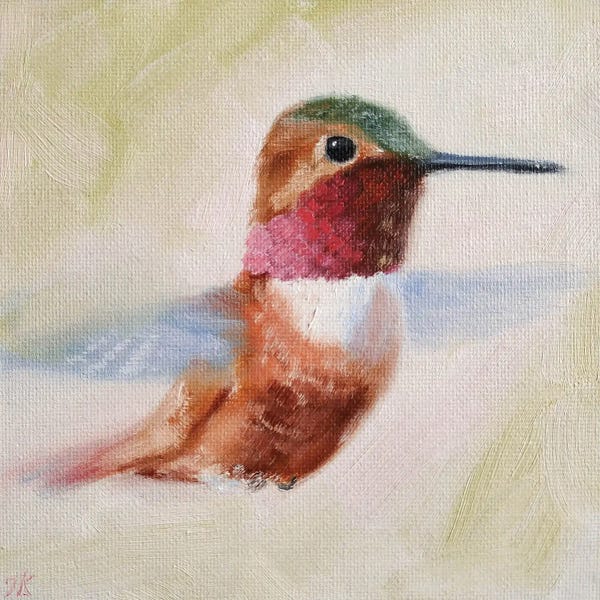 Hummingbirds: Flight by Iryna Khort