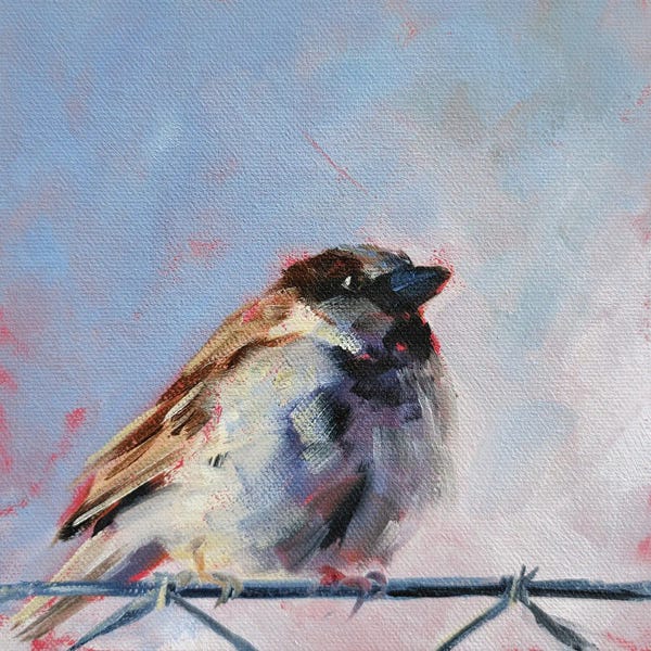 Sparrows: Freedom by Iryna Khort