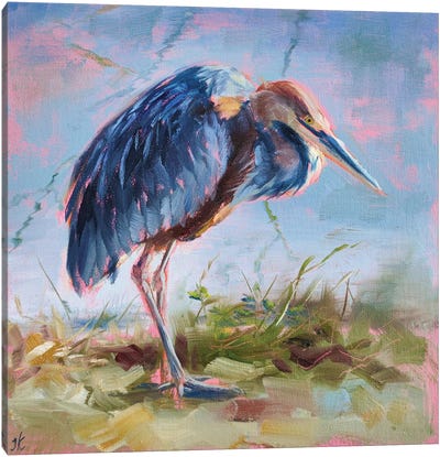 Grace Canvas Art Print - Heron Art