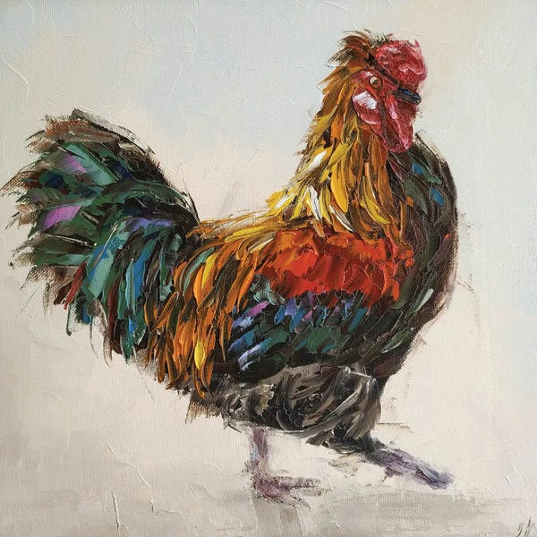 Chickens & Roosters: Handsome by Iryna Khort