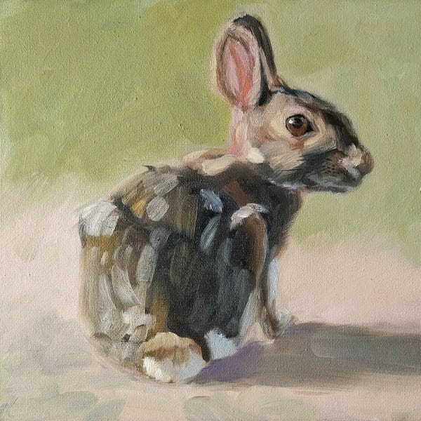 Iryna Khort: Little Rabbit by Iryna Khort