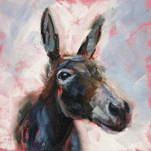 Donkeys: Smiling by Iryna Khort