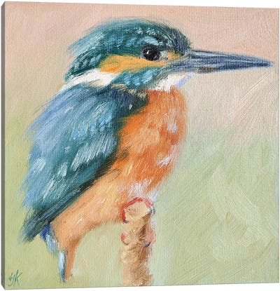 Between This And Then Canvas Art Print - Kingfisher Art