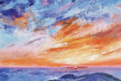 Warm Sunset by Iryna Khort canvas print