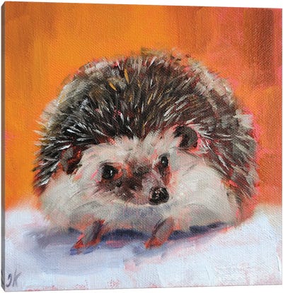 Buddy Canvas Art Print - Porcupines