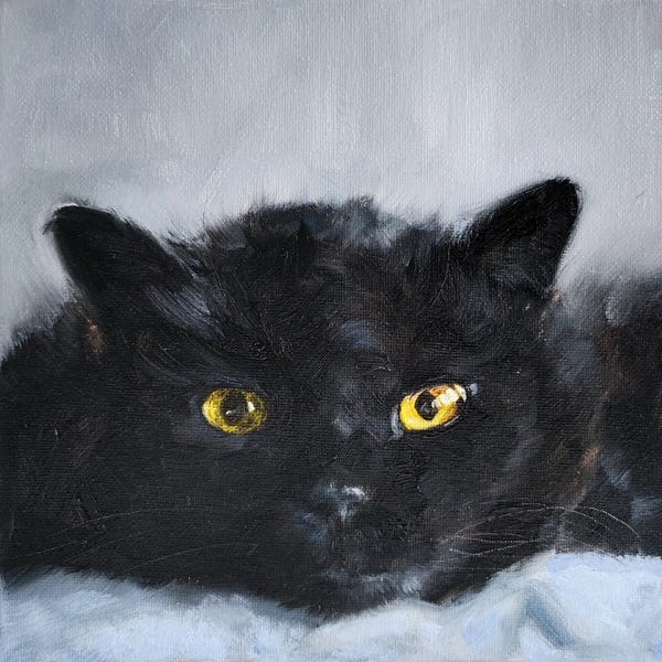 Black Cats: Simple by Iryna Khort