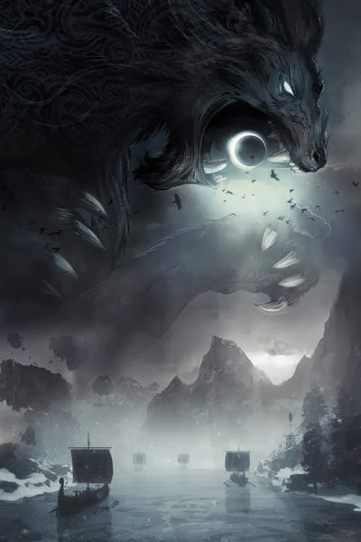 Fine Art Print: Ragnarok Is Coming by IKARUNA
