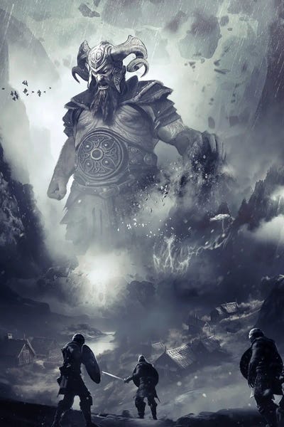Warriors: Defying The Jotunn by IKARUNA