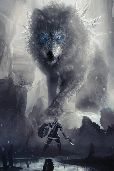 Warriors: Fenrir The Norse Wolf by IKARUNA
