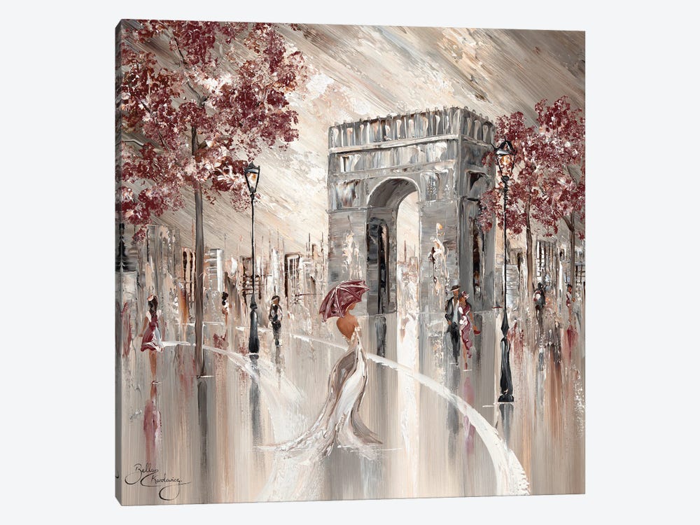 Elegant Paris - Square by Isabella Karolewicz 1-piece Canvas Art
