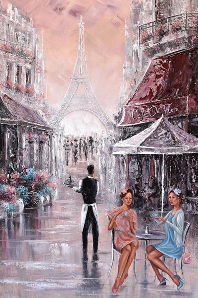 Towers: Chit Chat, Paris by Isabella Karolewicz