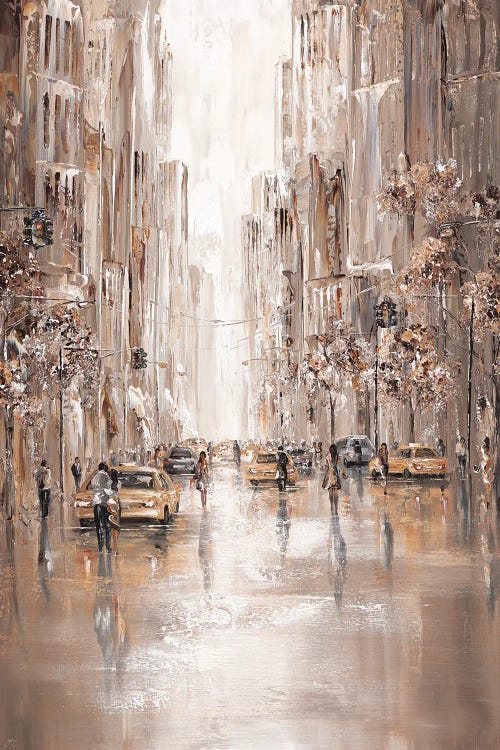 City Vibes, New York - Portrait by Isabella Karolewicz wall art