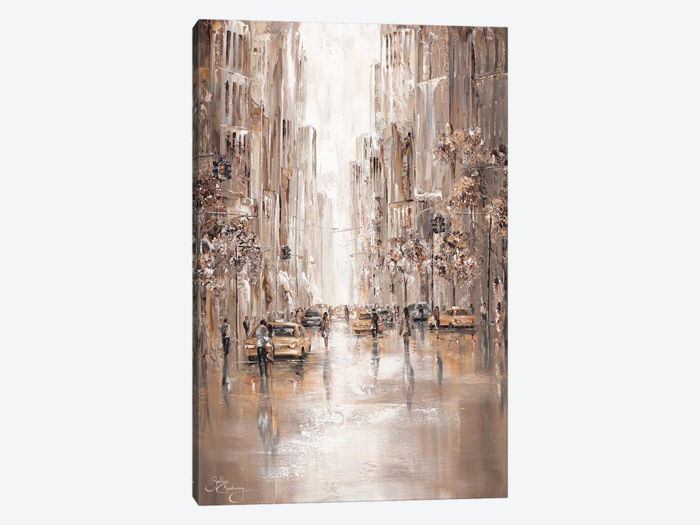 City Vibes, New York - Portrait by Isabella Karolewicz 1-piece Canvas Wall Art