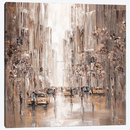 City Vibes, New York - Square Canvas Print #IKW114} by Isabella Karolewicz Canvas Print
