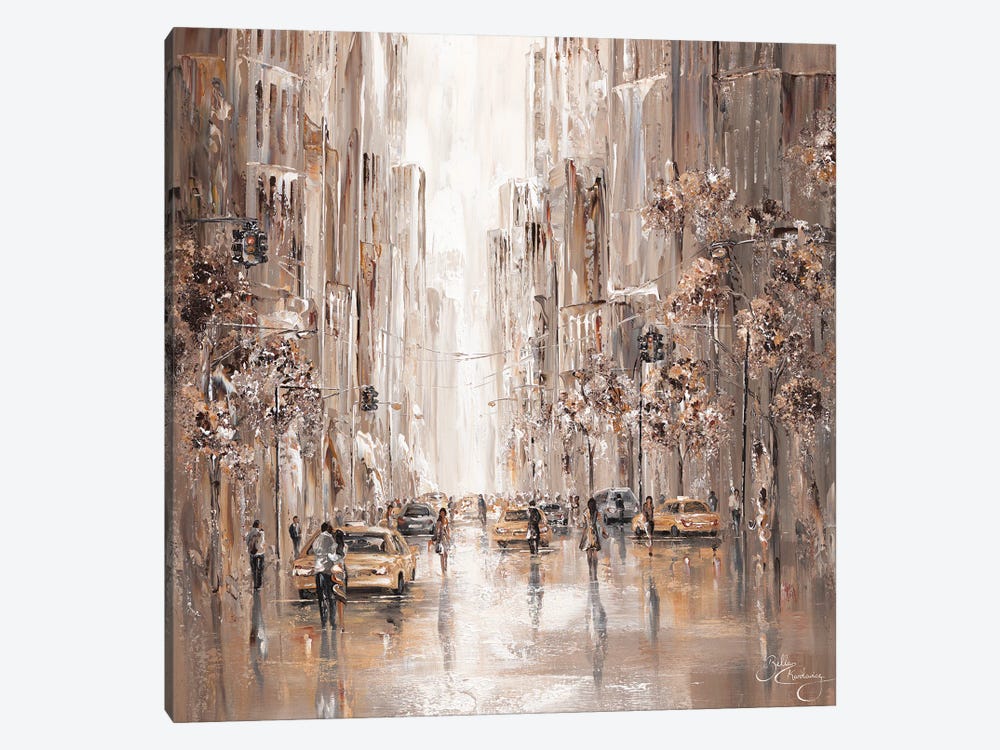 City Vibes, New York - Square by Isabella Karolewicz 1-piece Canvas Print