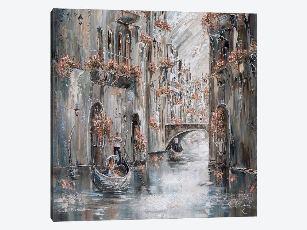 Journey, Venice Charm - Square by Isabella Karolewicz 1-piece Canvas Art Print